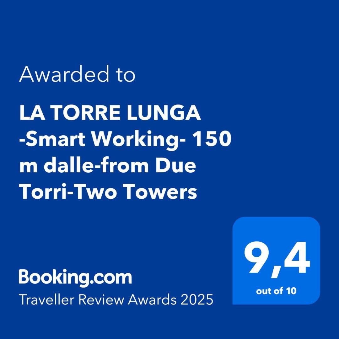 La Torre Lunga -Smart Working- 150 M Dalle-From Due Torri-Two Towers Bolonia Exterior foto